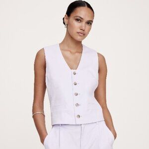 Worn 1x - Banana Republic Cotton Twill Vest